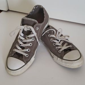 Gray Converse All Star Sneakers
